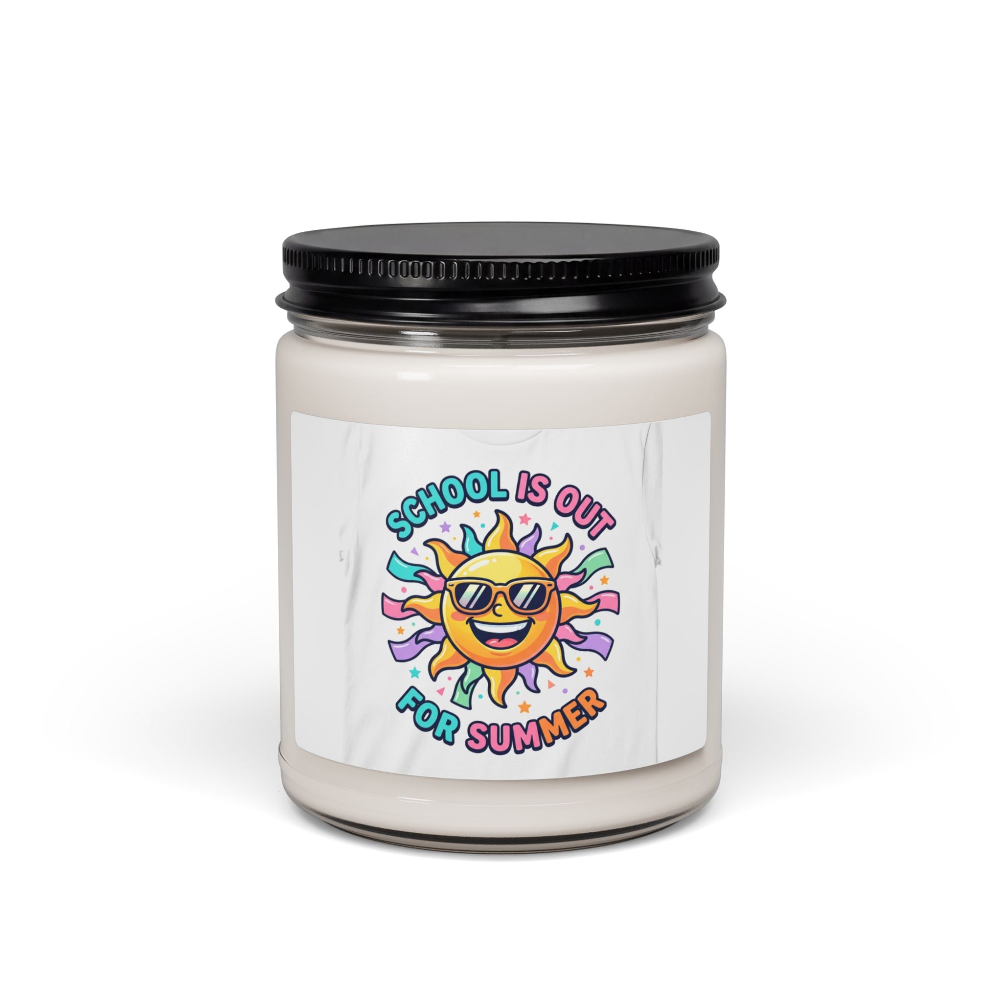 School Is Out Sun Candle, 9oz Soy | Last Day of School, Teacher Summer