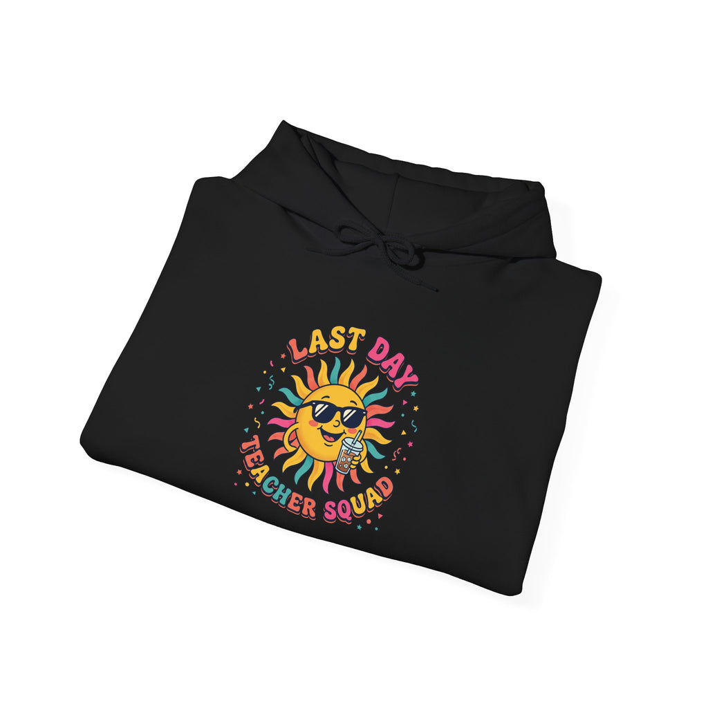 Last Day of School Sunburst Hoodie | teacher summer, school’s out