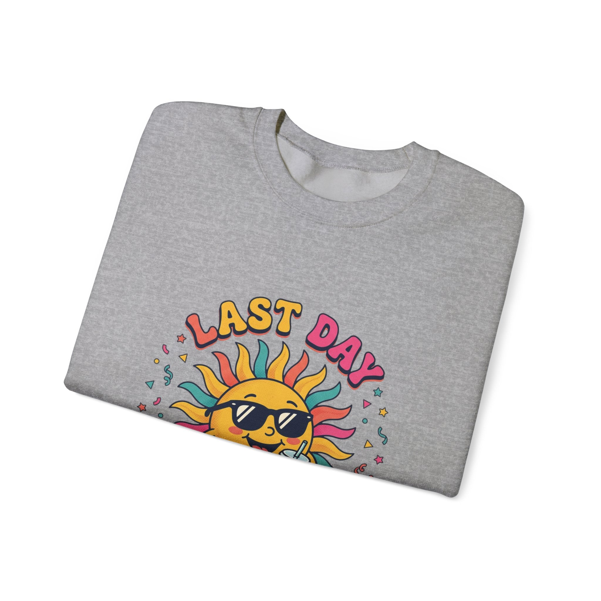 Last Day Teacher Squad Sweatshirt | last day of school, teacher summer