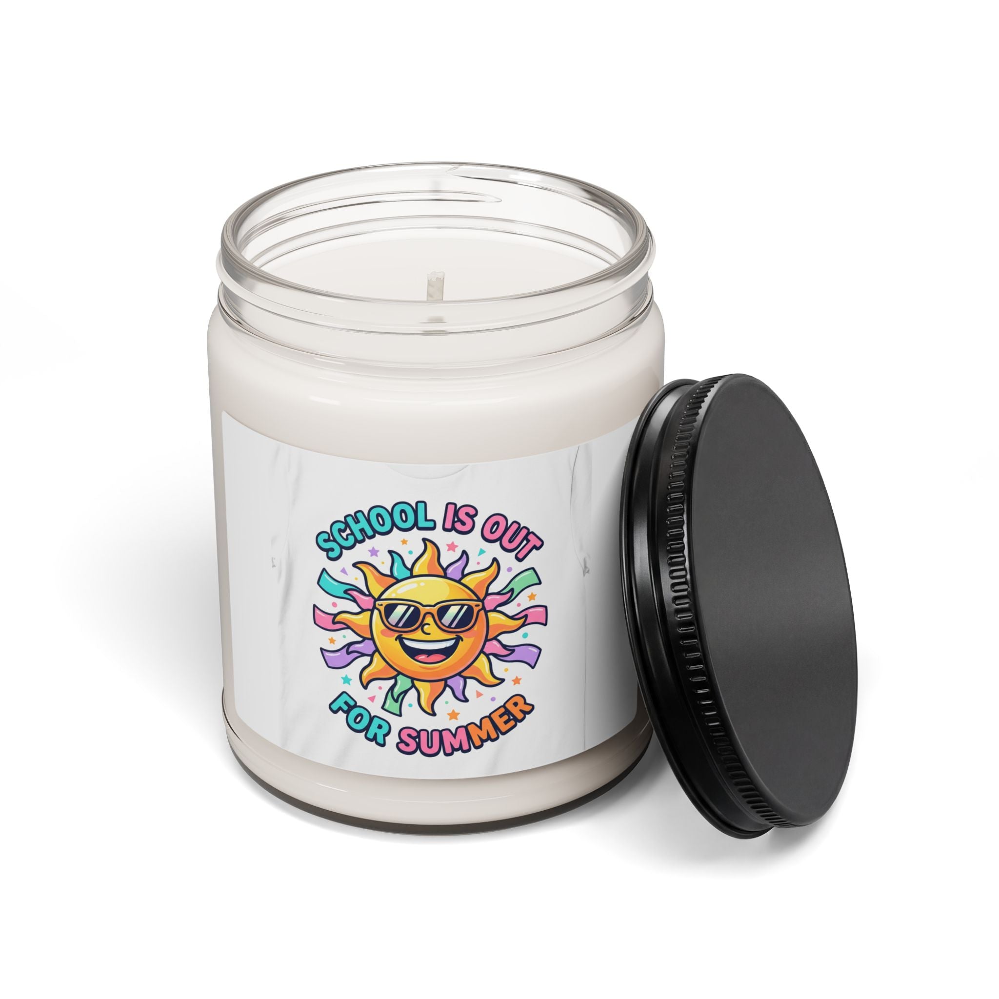 School Is Out Sun Candle, 9oz Soy | Last Day of School, Teacher Summer