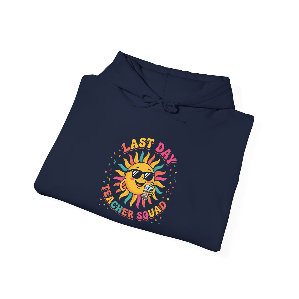 Last Day of School Sunburst Hoodie | teacher summer, school’s out