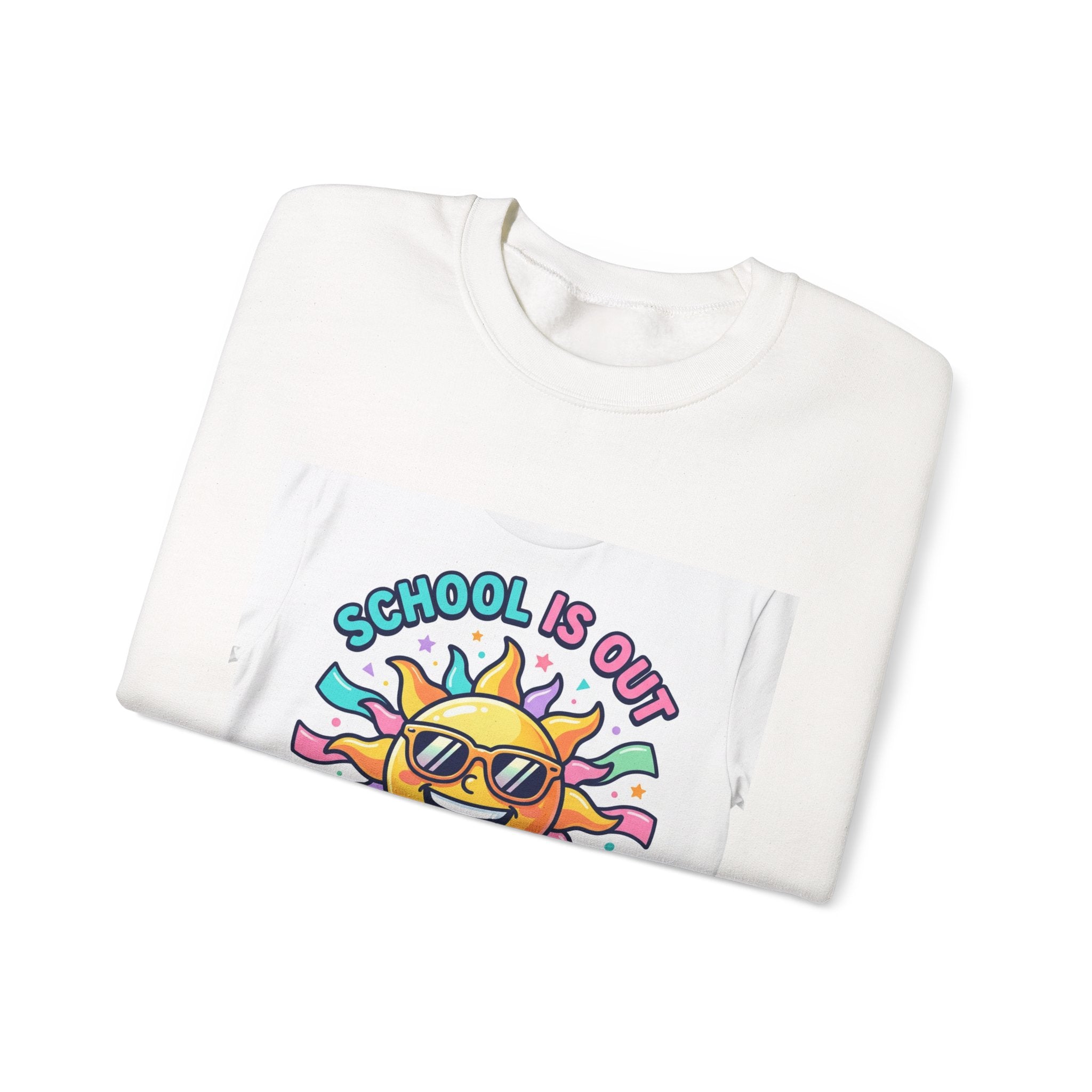 School Is Out For Summer Sweatshirt | last day of school, teacher summer