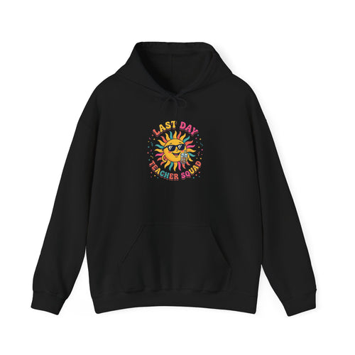 Last Day of School Sunburst Hoodie | teacher summer, school’s out