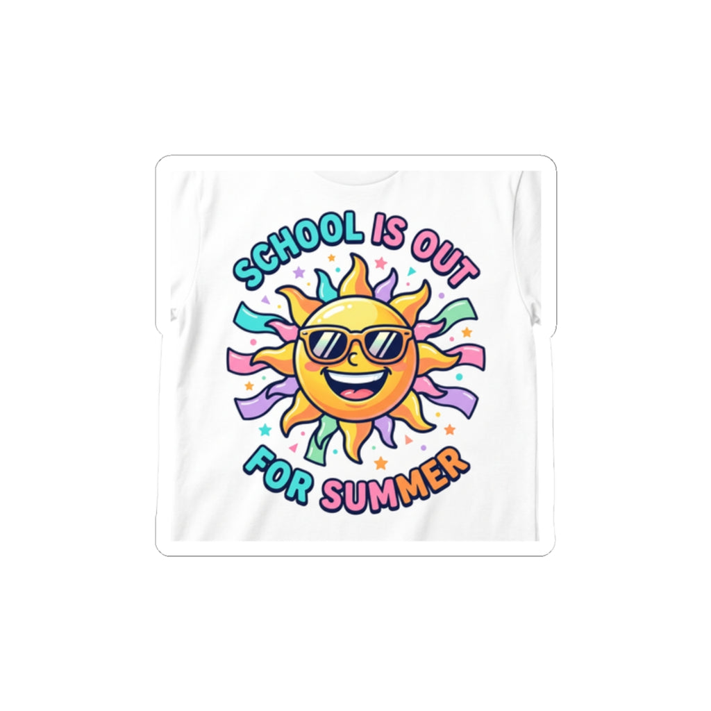 School Is Out for Summer Kiss-Cut Stickers | teacher summer, school's out