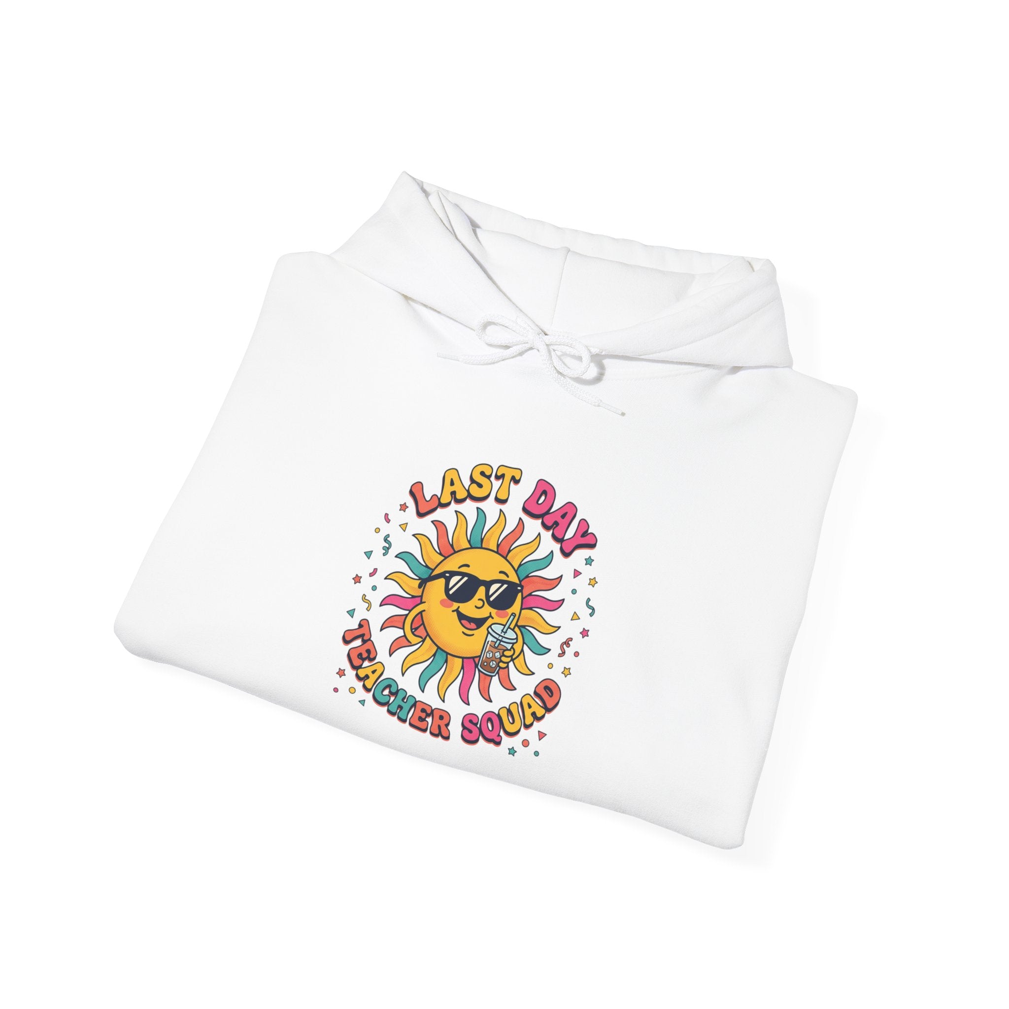 Last Day of School Sunburst Hoodie | teacher summer, school’s out