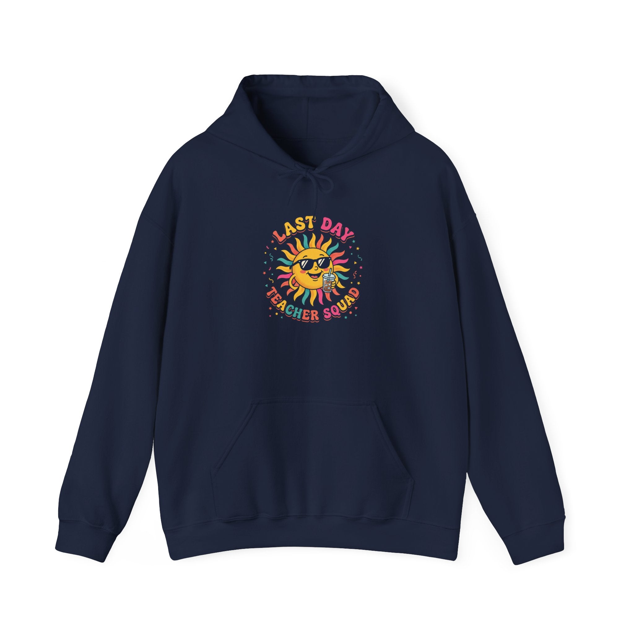 Last Day of School Sunburst Hoodie | teacher summer, school’s out