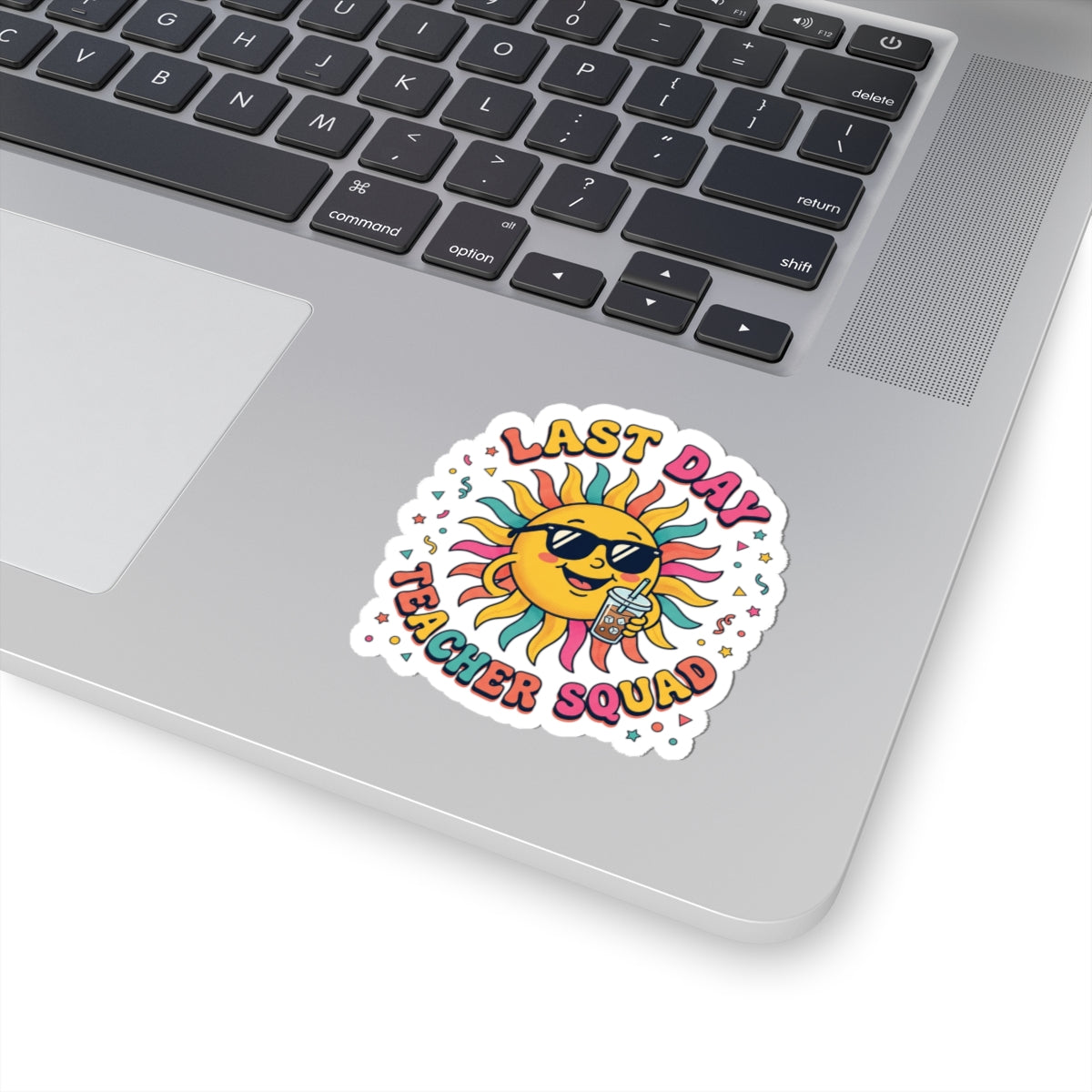 Last Day Teacher Squad Sticker | school’s out, teacher summer