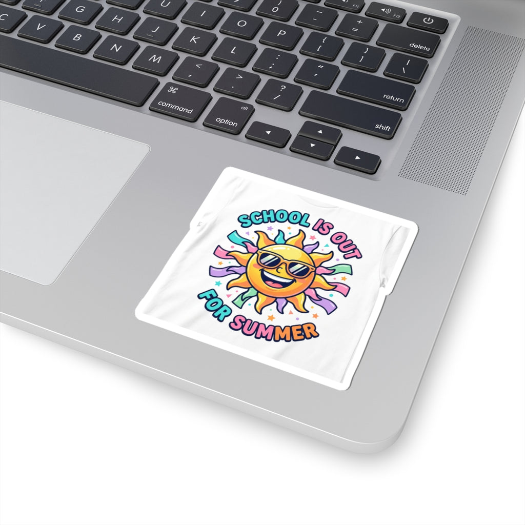 School Is Out for Summer Kiss-Cut Stickers | teacher summer, school's out