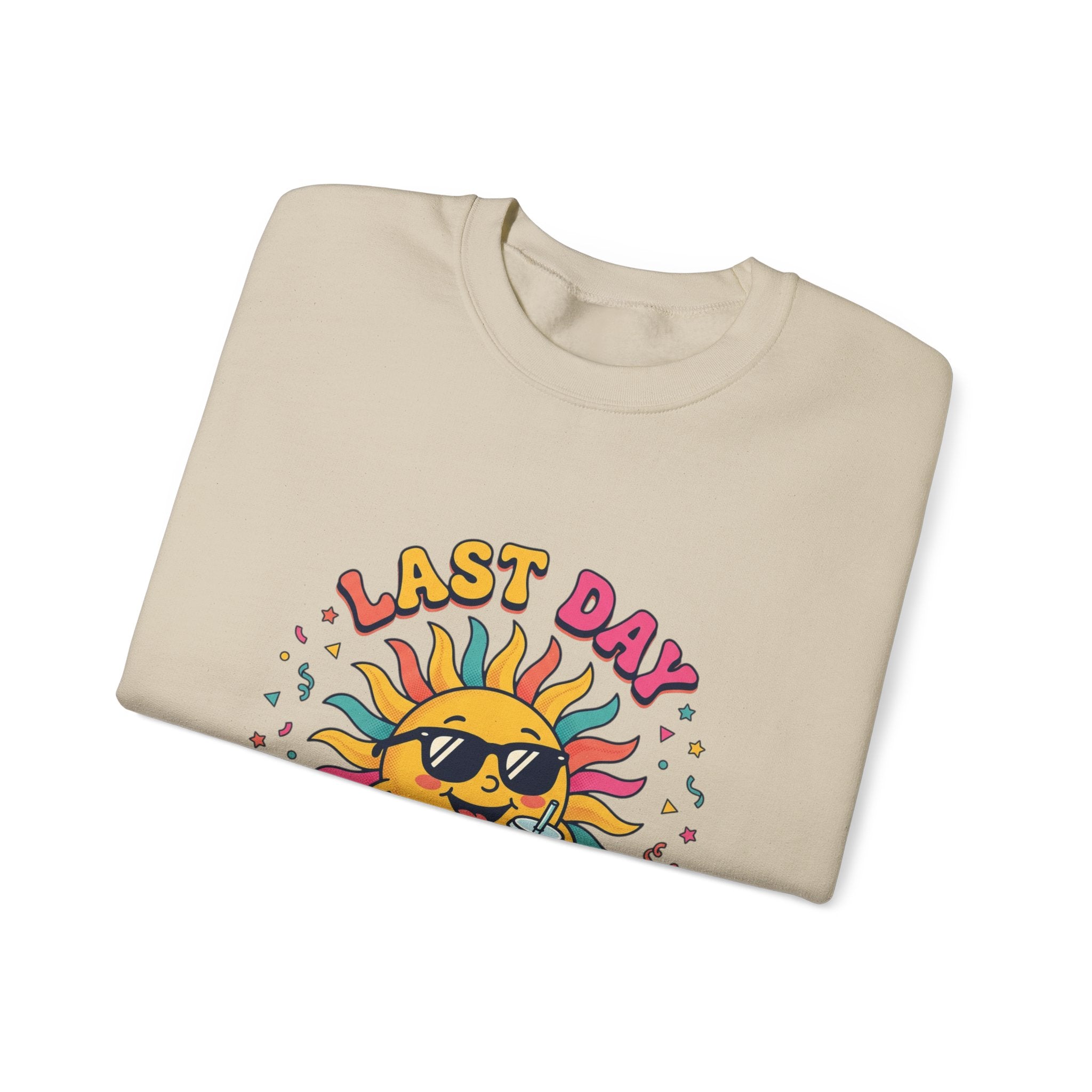 Last Day Teacher Squad Sweatshirt | last day of school, teacher summer