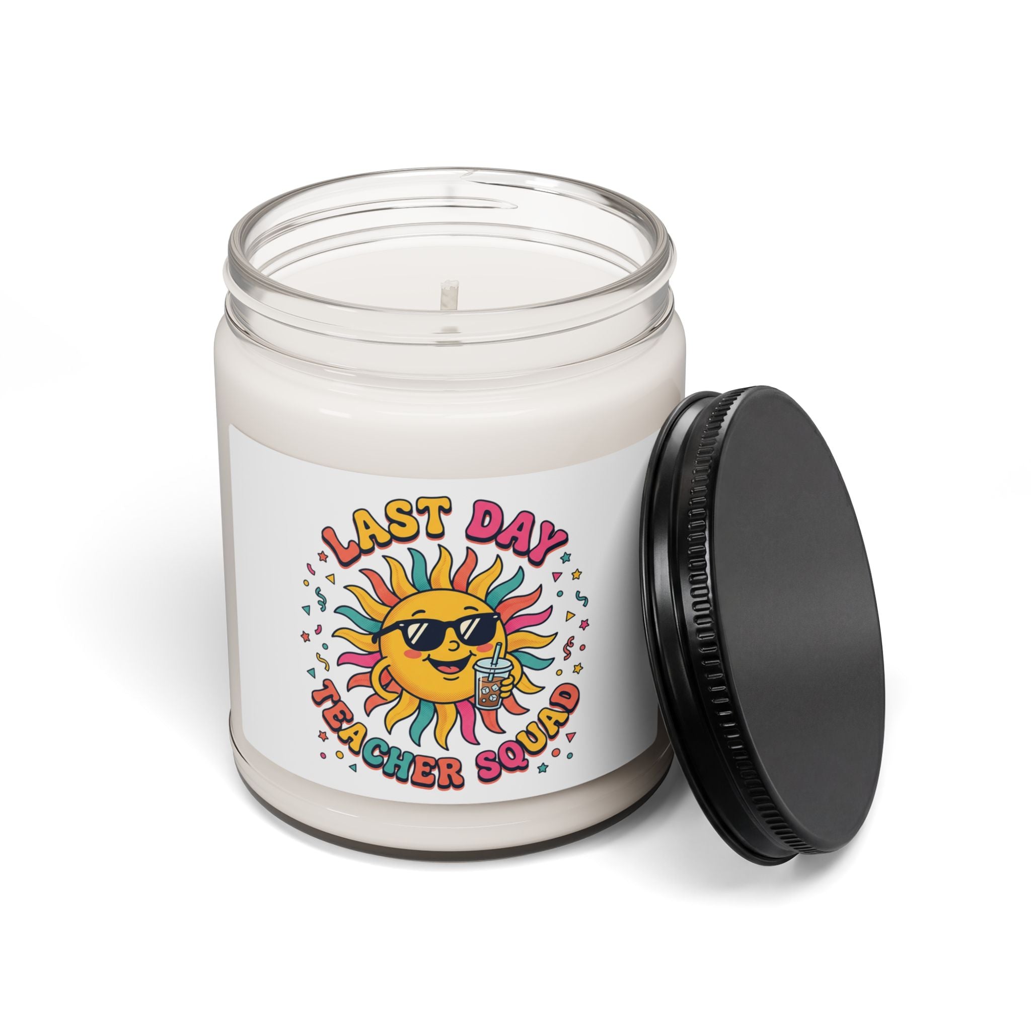 Last Day Teacher Squad Candle | Last Day of School, Out for Summer