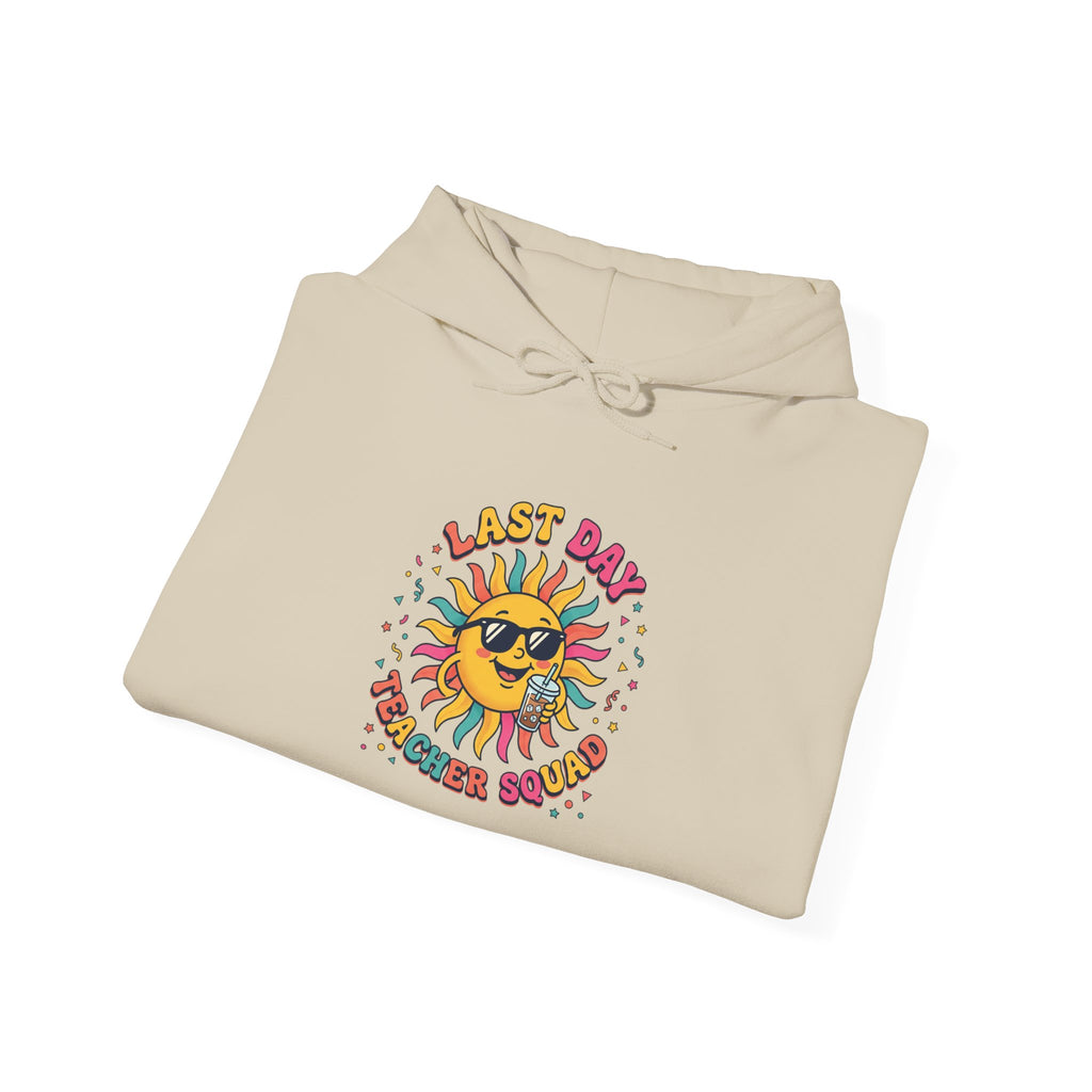 Last Day of School Sunburst Hoodie | teacher summer, school’s out