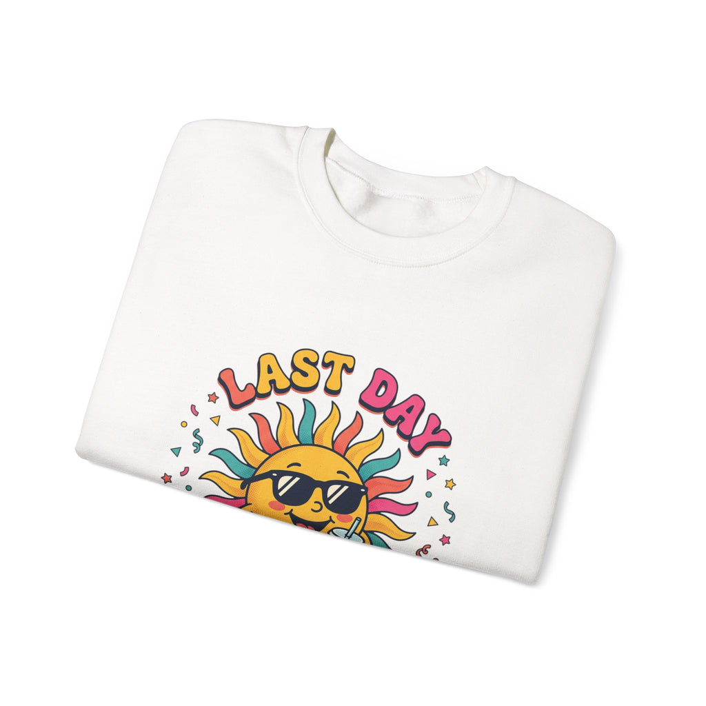 Last Day Teacher Squad Sweatshirt | last day of school, teacher summer