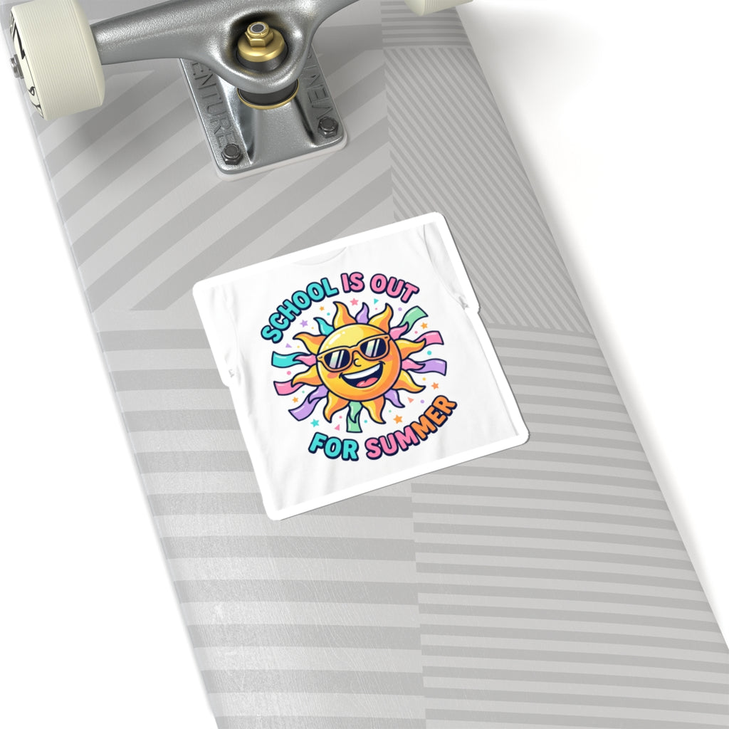 School Is Out for Summer Kiss-Cut Stickers | teacher summer, school's out